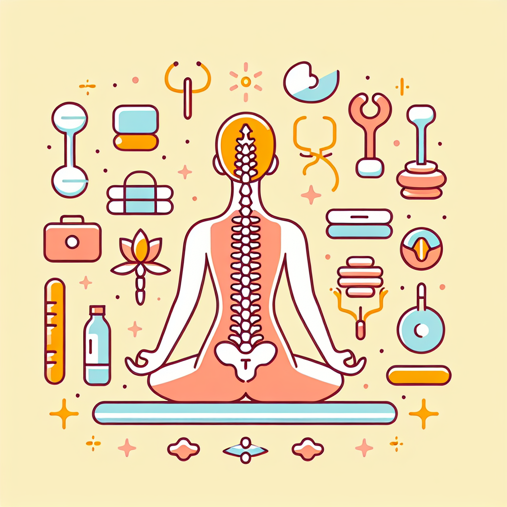 Ilustrace znázorňující téma: Zdraví a wellness