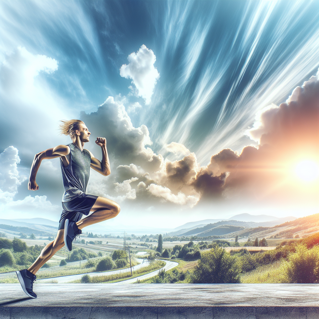 Ilustrace znázorňující téma: Fitness
