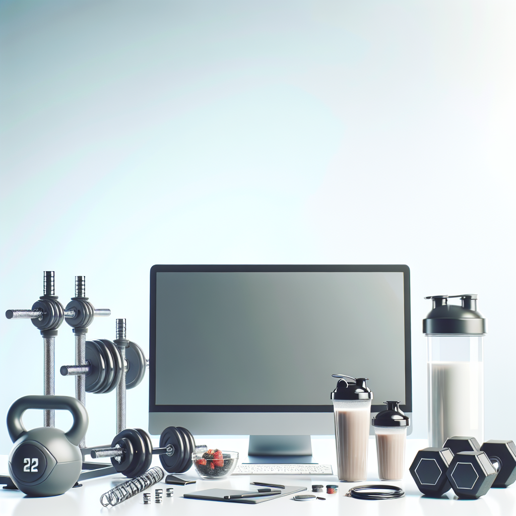 Ilustrace znázorňující téma: Fitness a zdraví