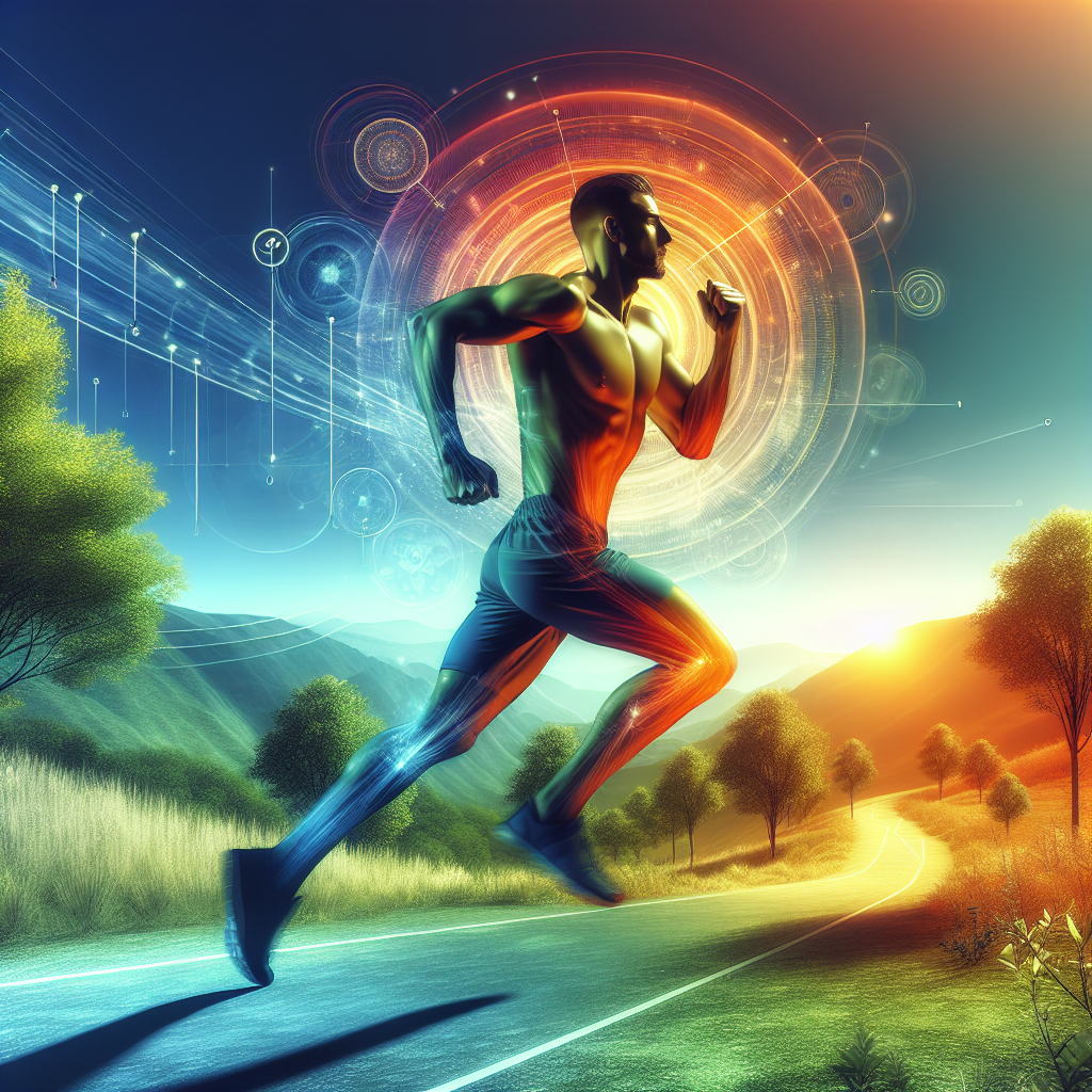 Ilustrace znázorňující téma: Zdraví a sport