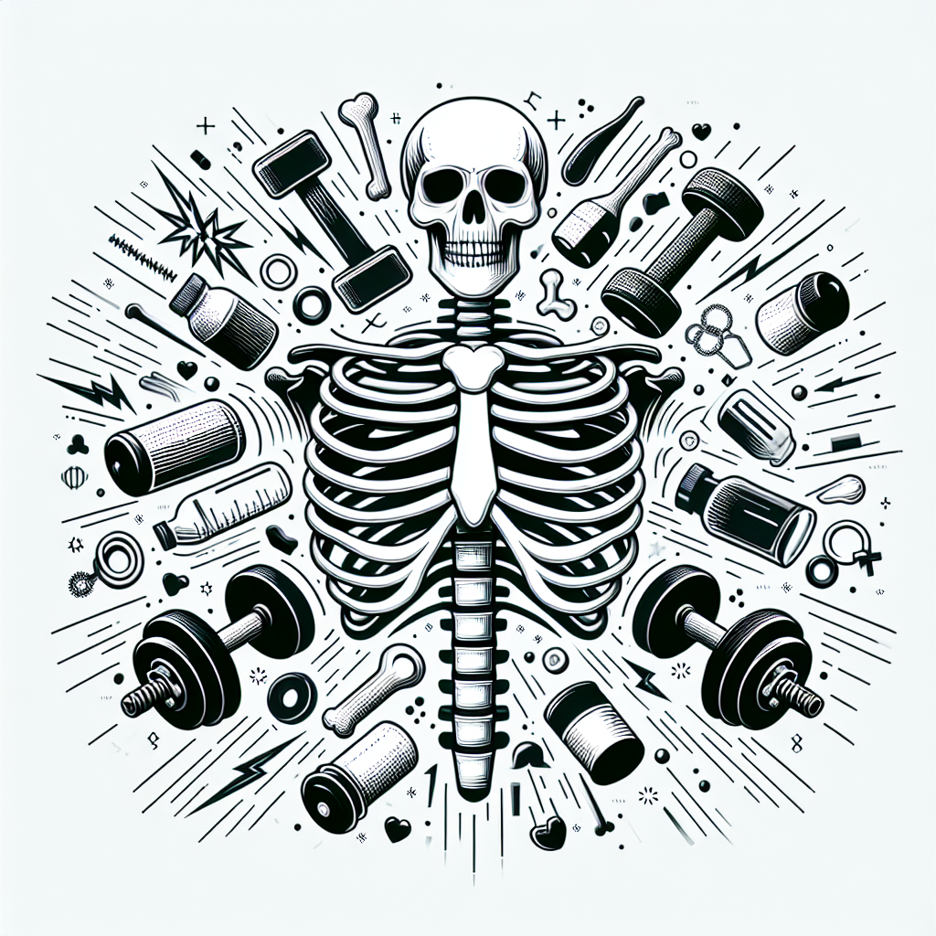 Ilustrace znázorňující téma: Osteoporóza