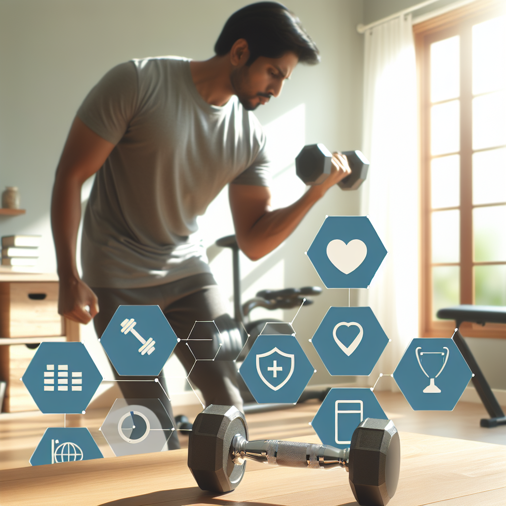 Ilustrace znázorňující téma: Fitness a hubnutí