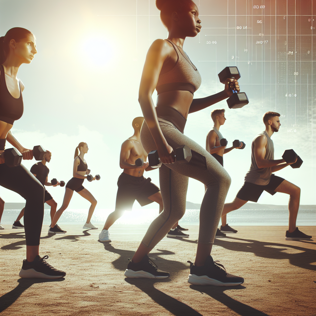 Ilustrace znázorňující téma: Fitness a zdraví