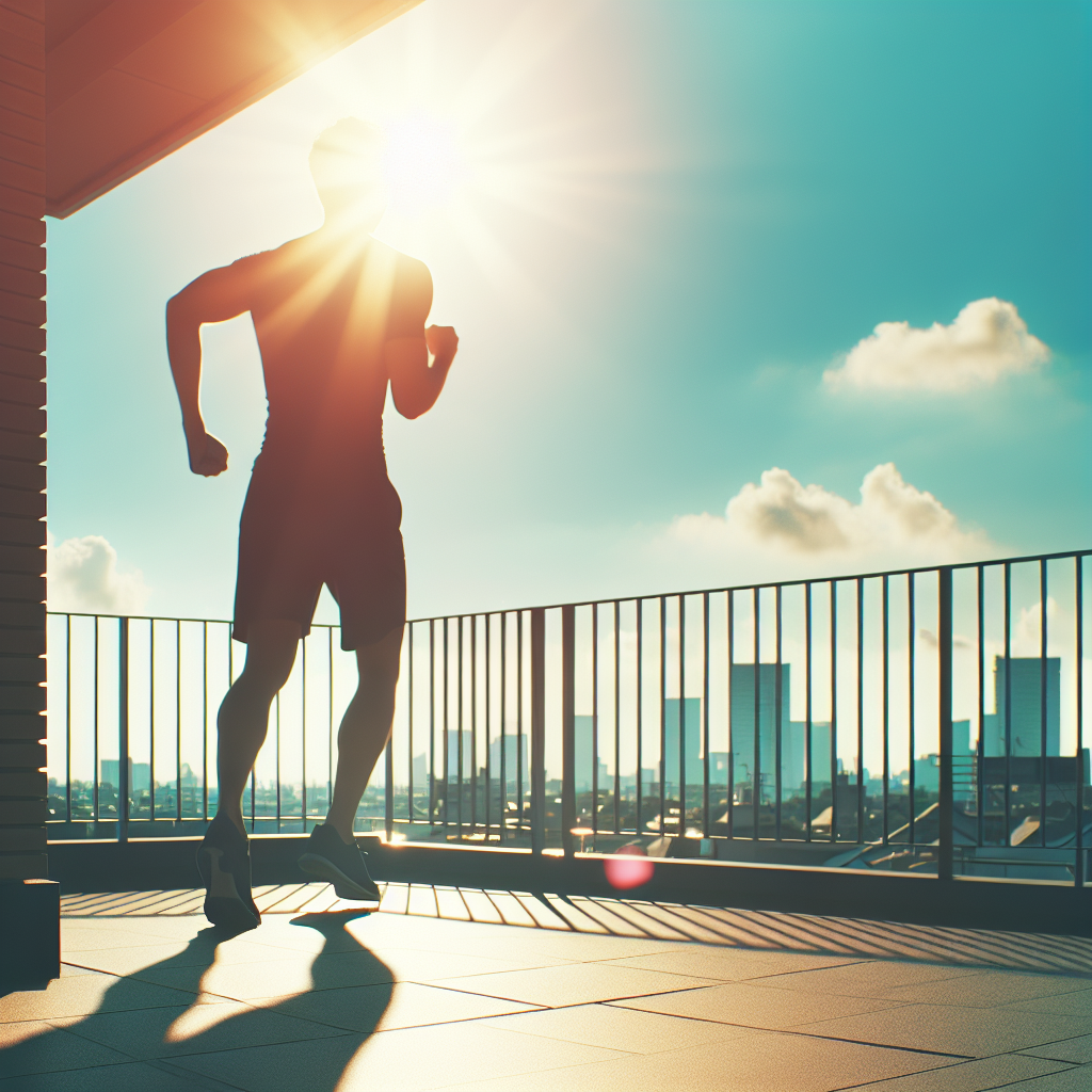 Ilustrace znázorňující téma: Cvičení a fitness