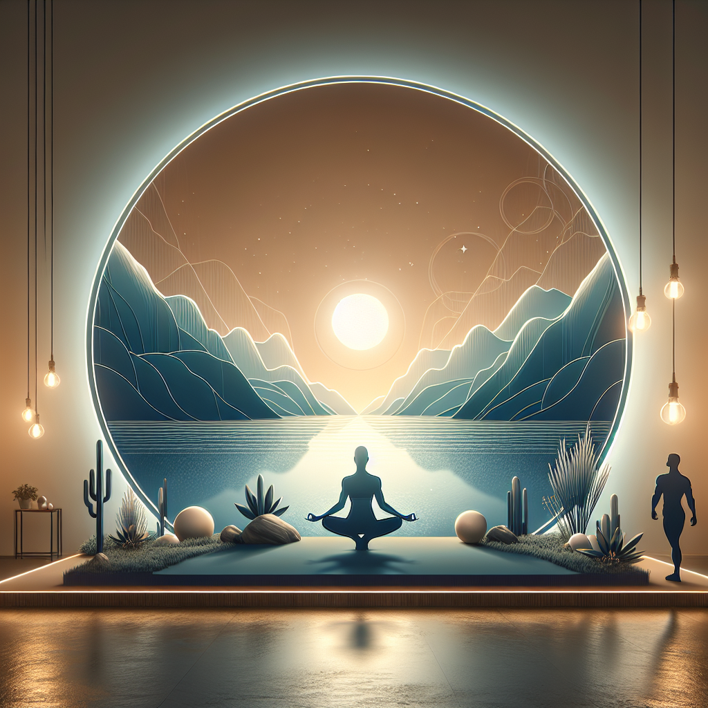 Ilustrace znázorňující téma: Zdraví a wellness