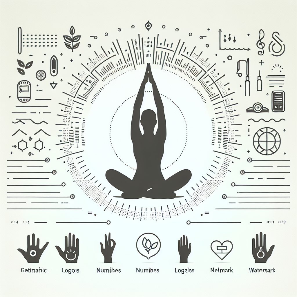 Ilustrace znázorňující téma: Zdraví a wellness