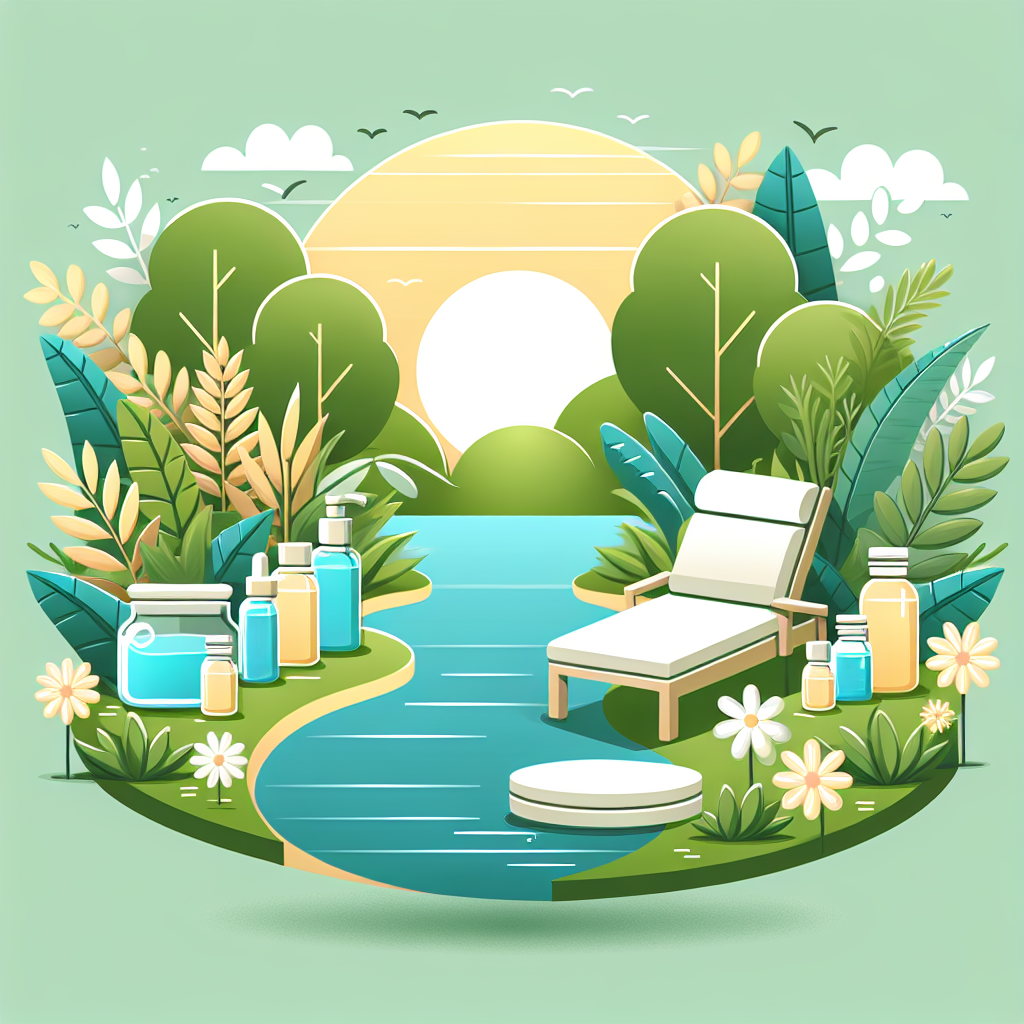 Ilustrace znázorňující téma: Zdraví a wellness