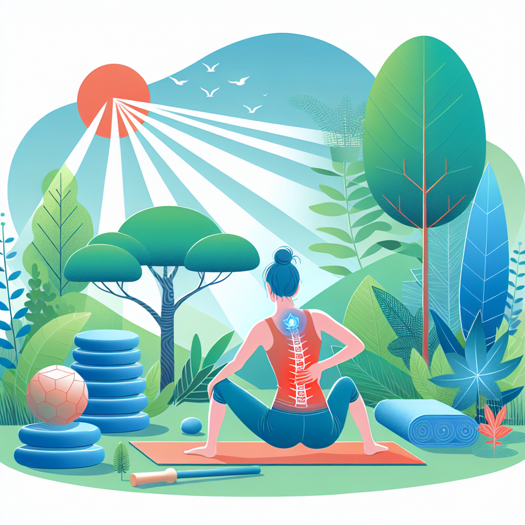 Ilustrace znázorňující téma: Zdraví a wellness