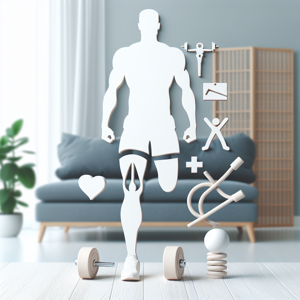 Ilustrace znázorňující téma: Zdraví a fitness