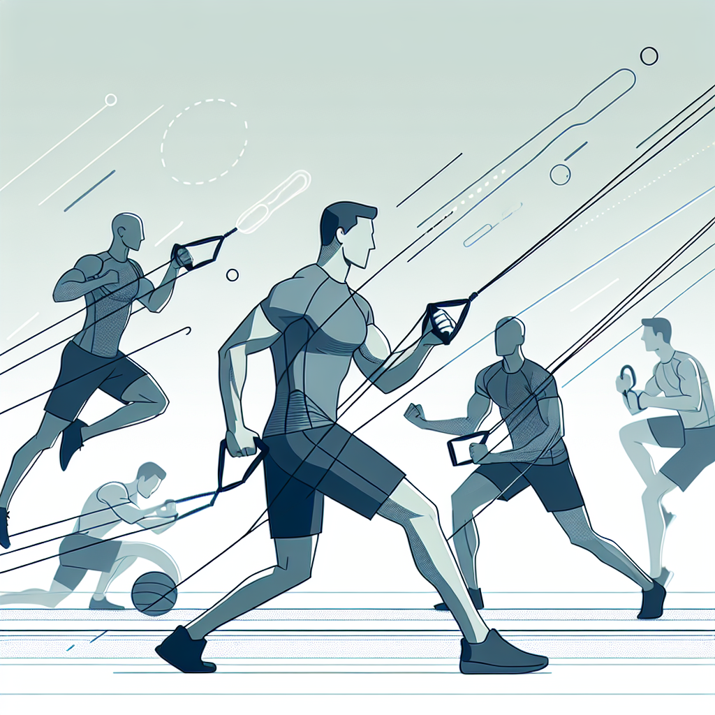 Ilustrace znázorňující téma: Cvičení a fitness