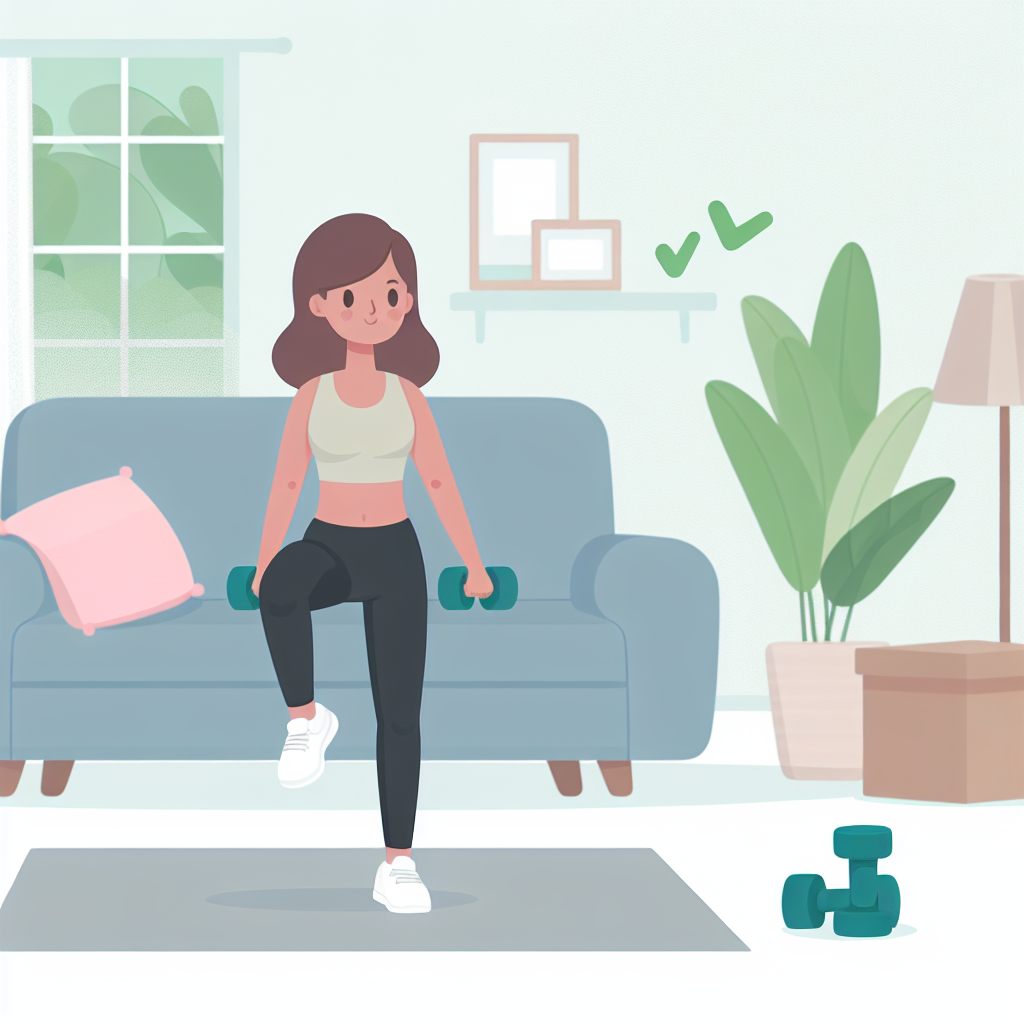 Ilustrace znázorňující téma: Cvičení a fitness
