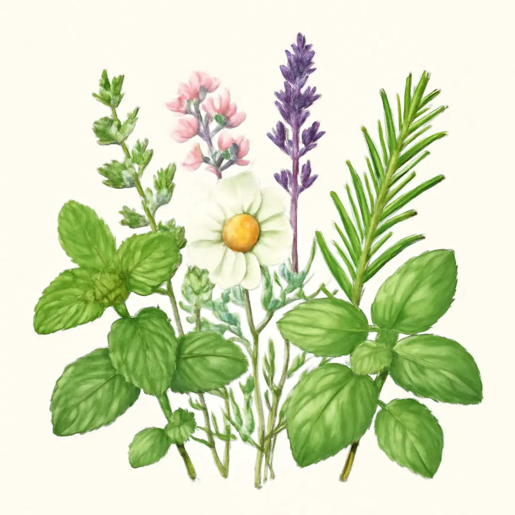 Ilustrace znázorňující téma: Zdraví a wellness