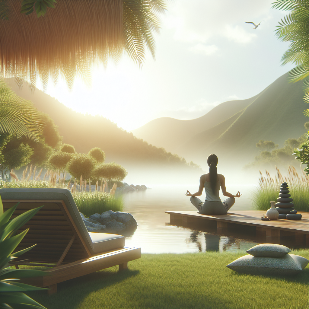 Ilustrace znázorňující téma: Zdraví a wellness