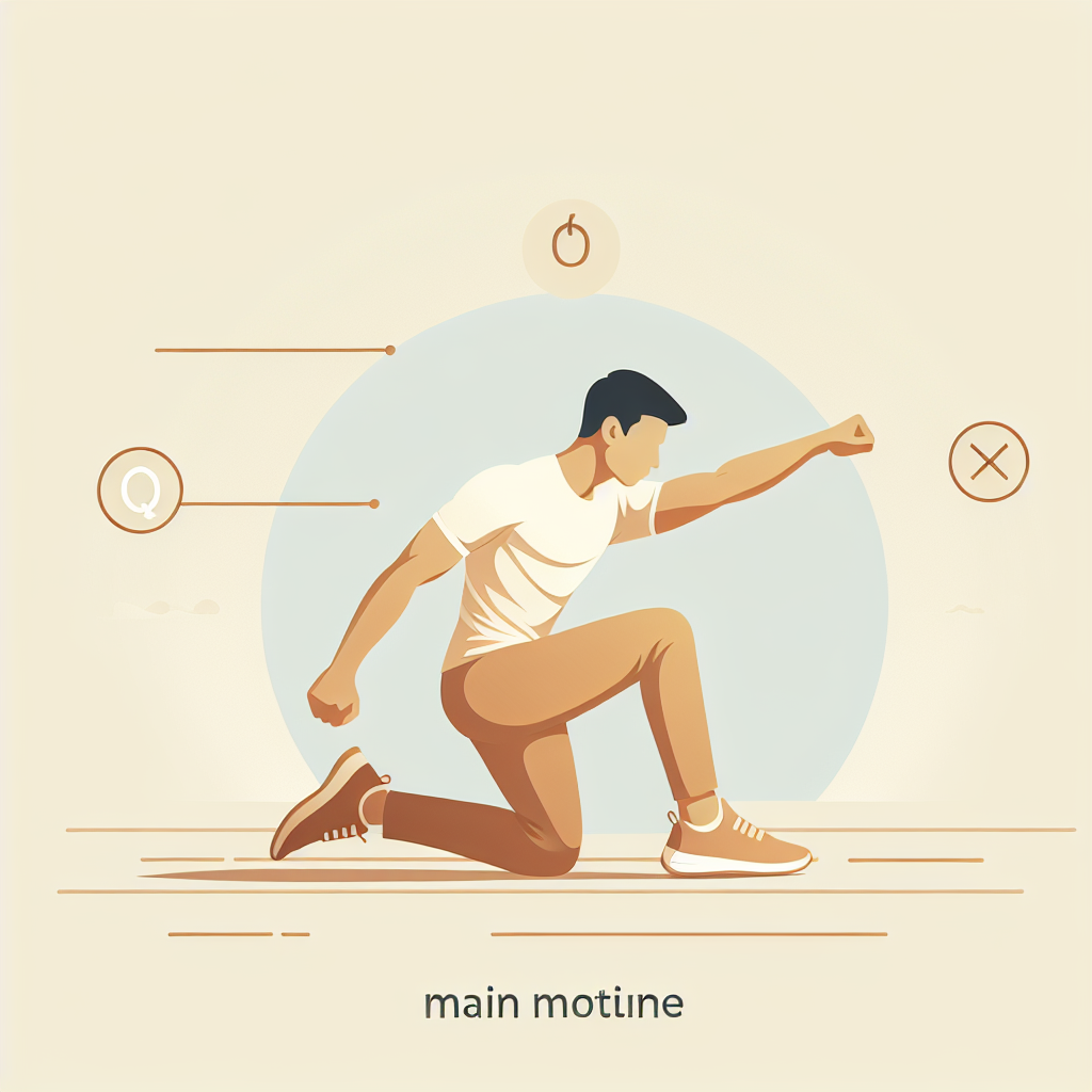 Ilustrace znázorňující téma: Cvičení a fitness