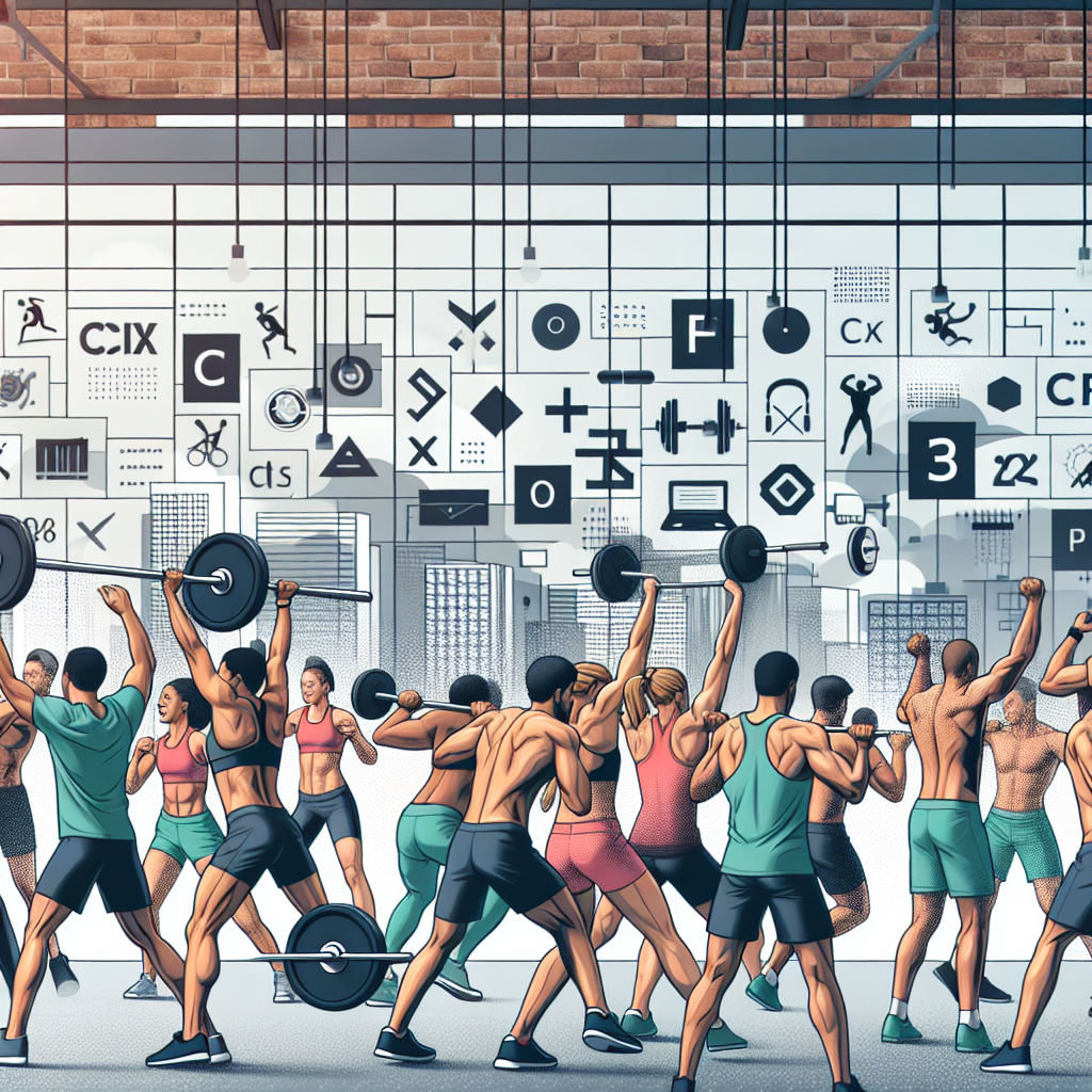 Ilustrace znázorňující téma: Cvičení a fitness