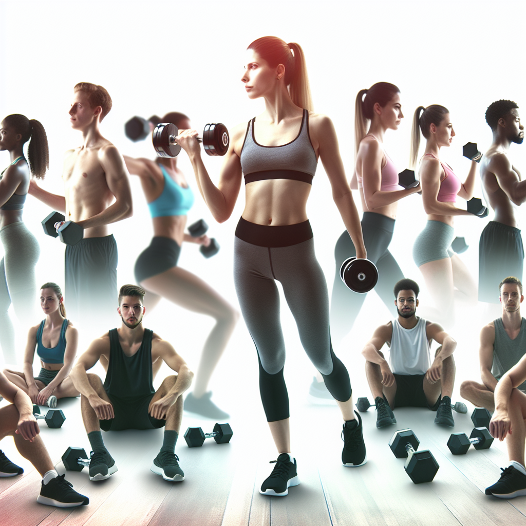 Ilustrace znázorňující téma: Fitness a zdraví