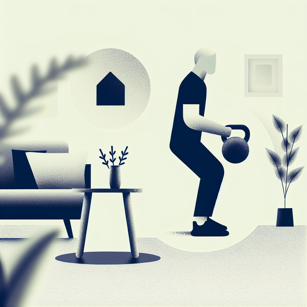 Ilustrace znázorňující téma: Cvičení a fitness