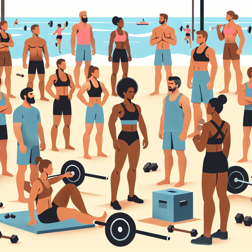 Ilustrace znázorňující téma: Crossfit