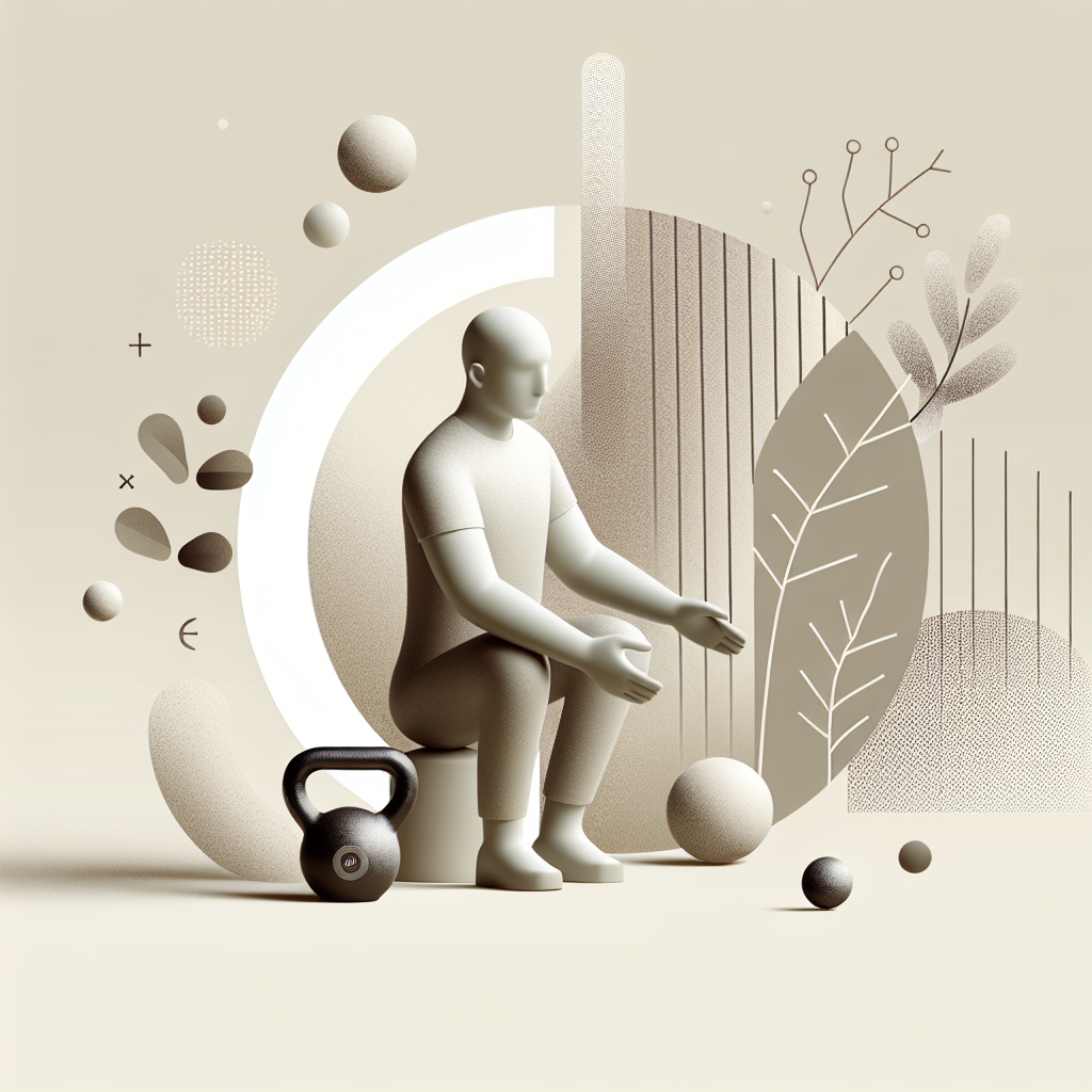 Ilustrace znázorňující téma: Fitness a zdraví