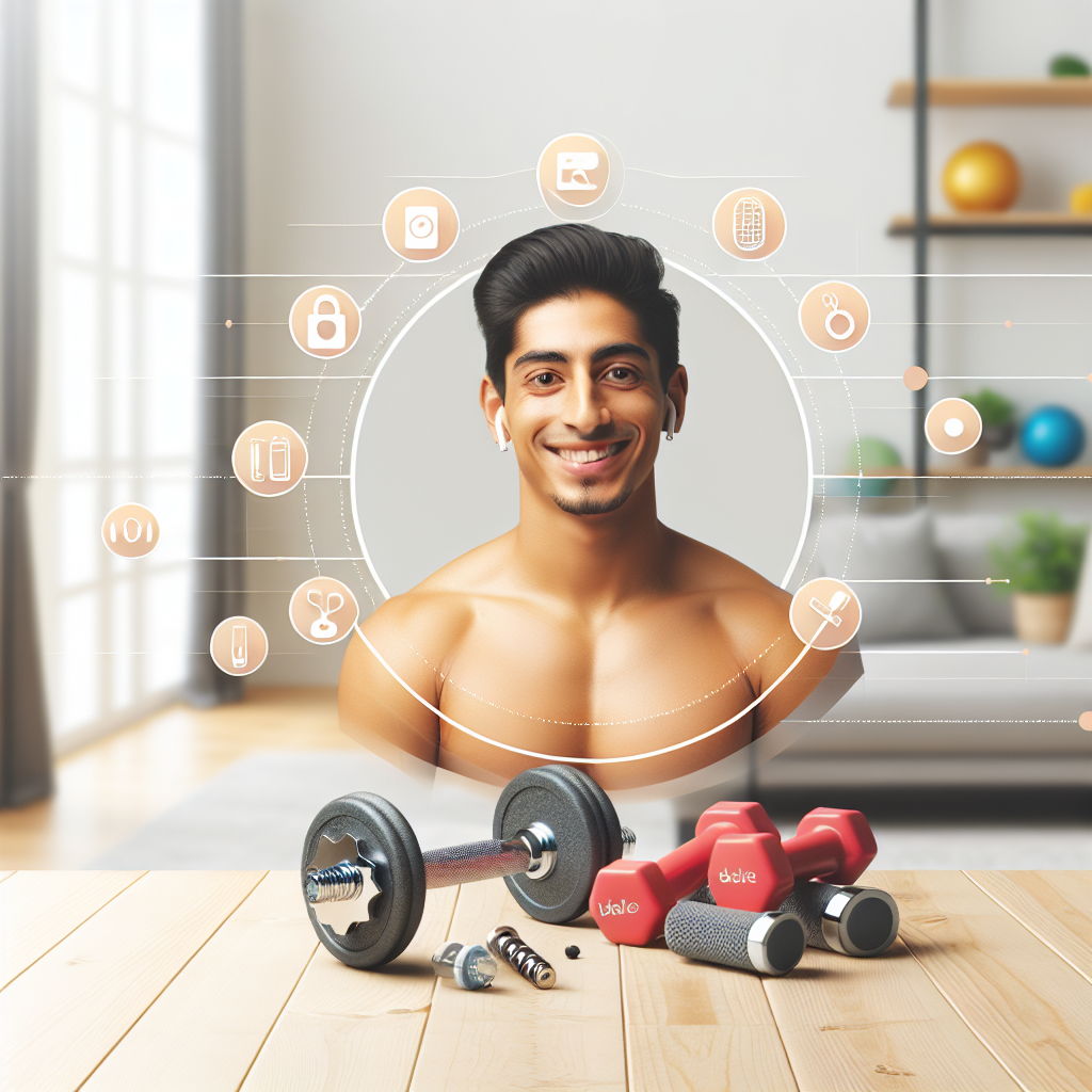 Ilustrace znázorňující téma: Fitness a cvičení