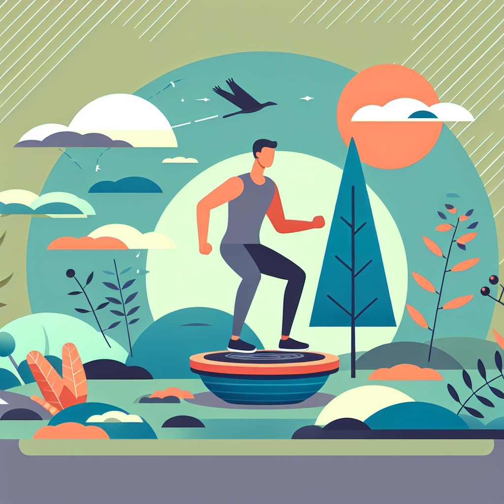 Ilustrace znázorňující téma: Cvičení a fitness
