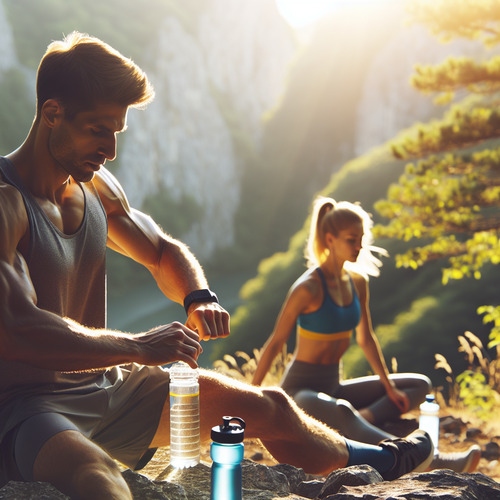 Ilustrace znázorňující téma: Cvičení a fitness