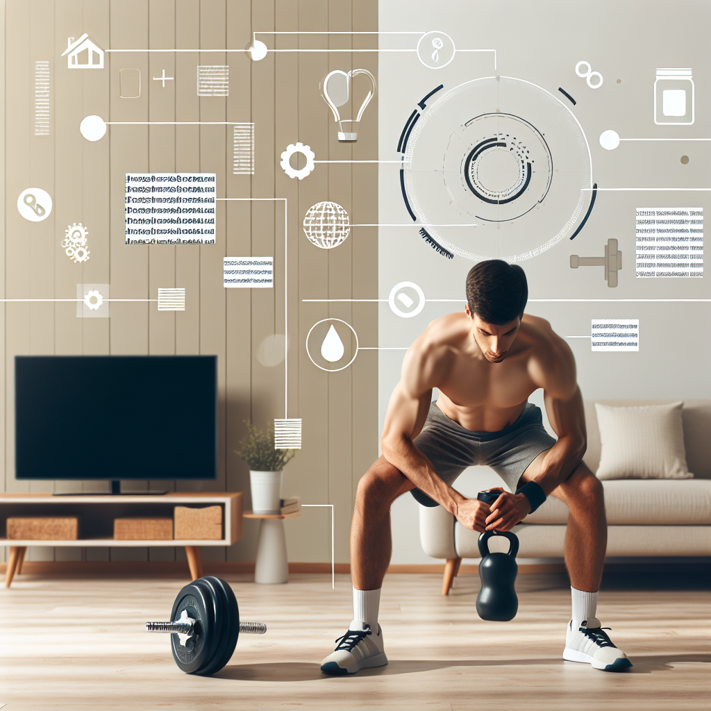 Ilustrace znázorňující téma: Cvičení a fitness
