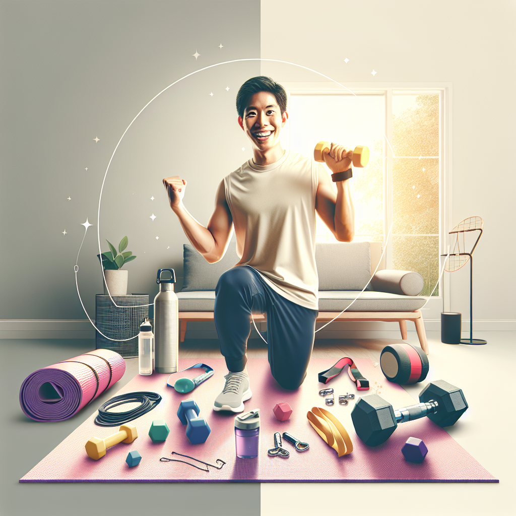 Ilustrace znázorňující téma: Cvičení a fitness