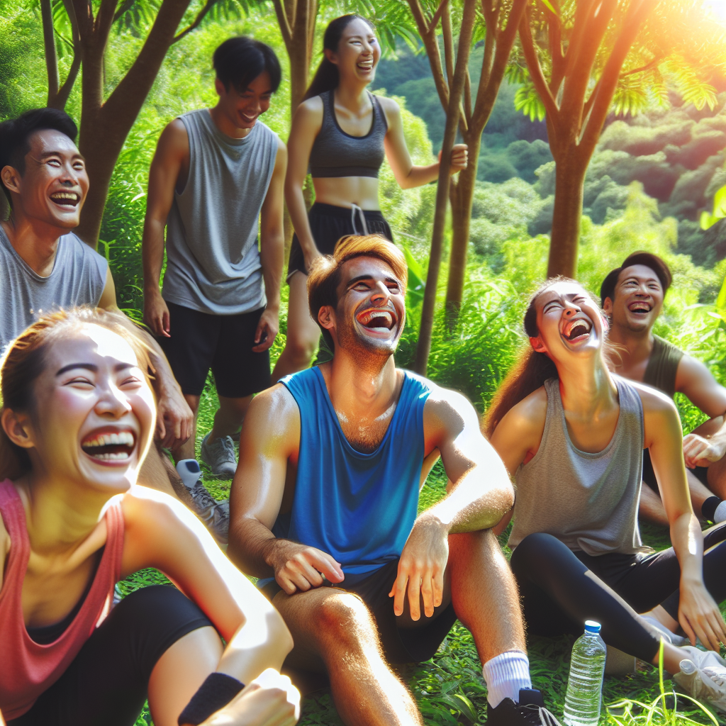Ilustrace znázorňující téma: Cvičení a fitness