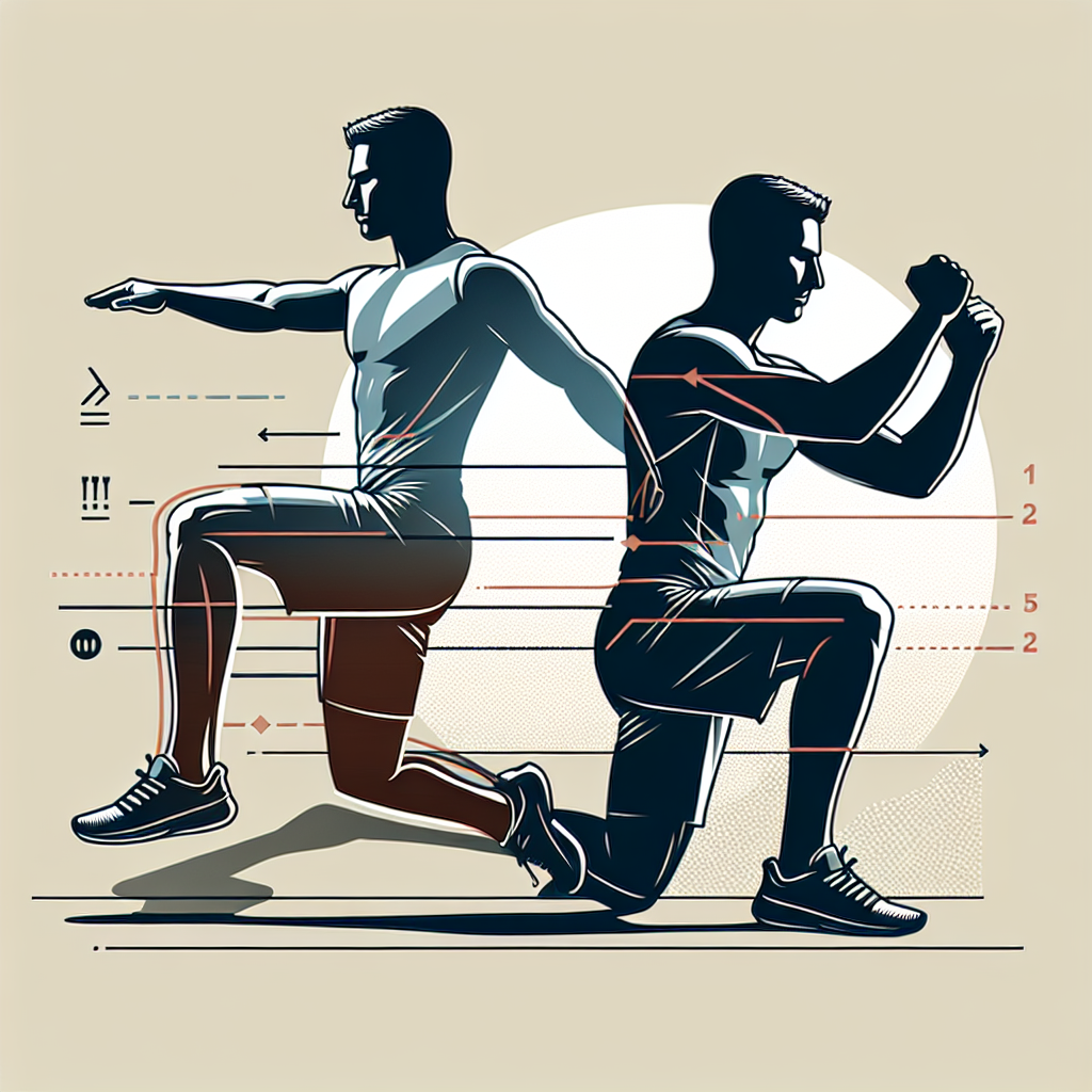 Ilustrace znázorňující téma: Cvičení a fitness