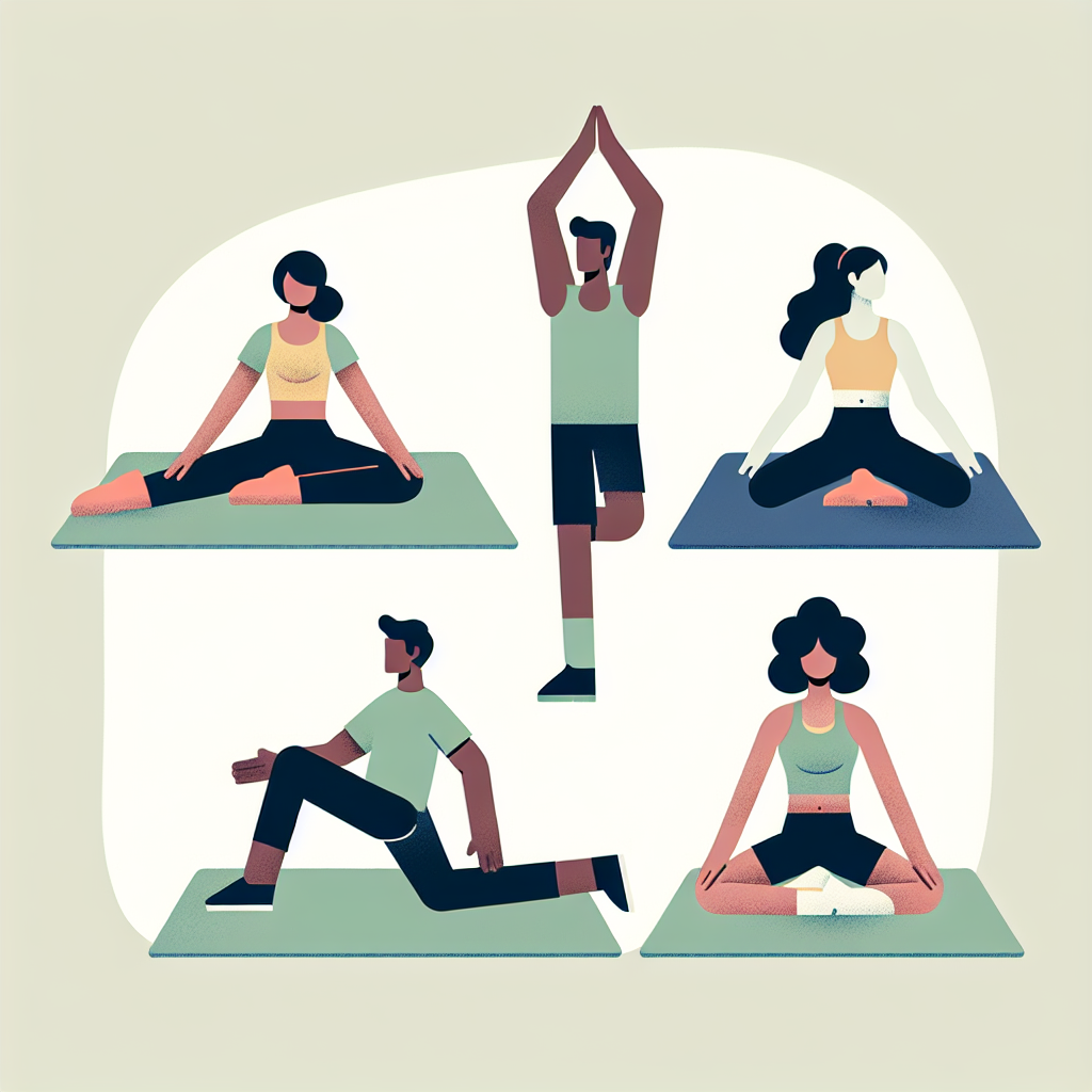 Ilustrace znázorňující téma: Zdraví a fitness