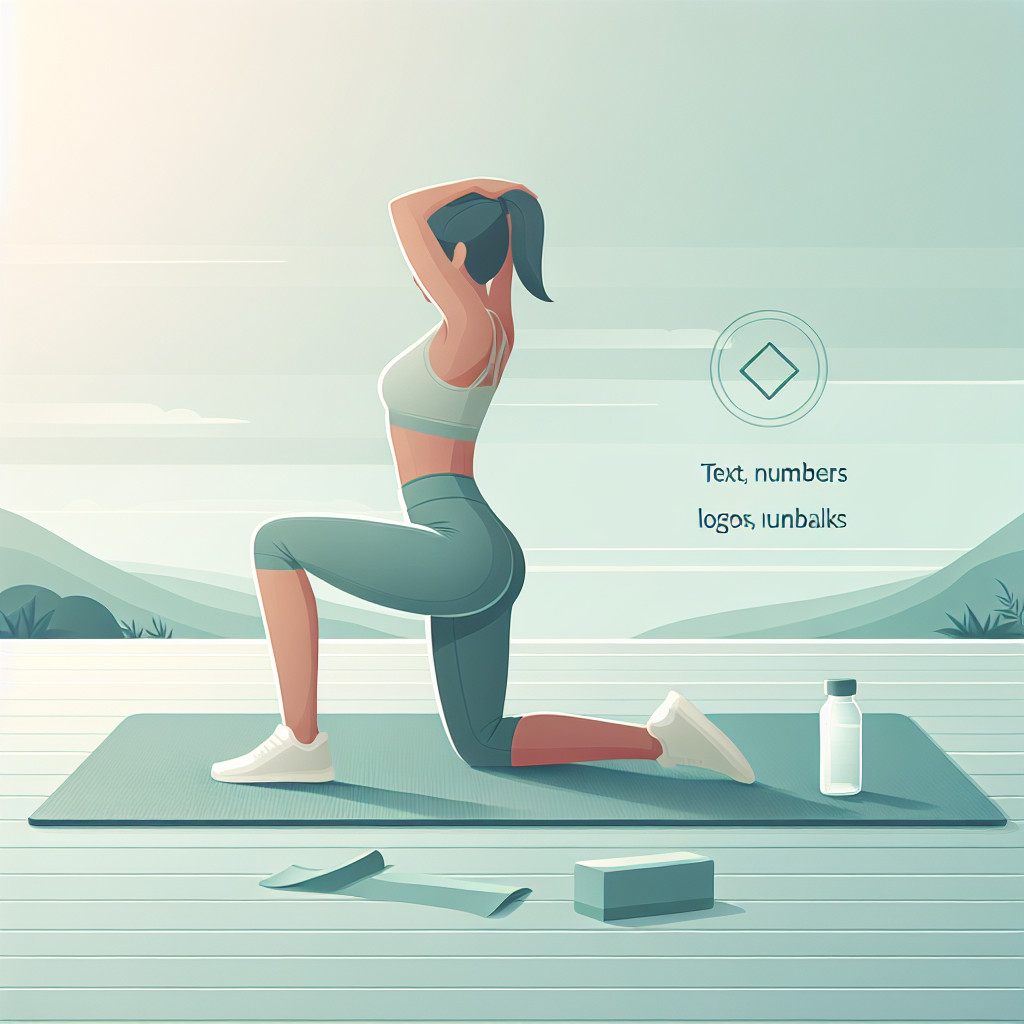 Ilustrace znázorňující téma: Zdraví a fitness