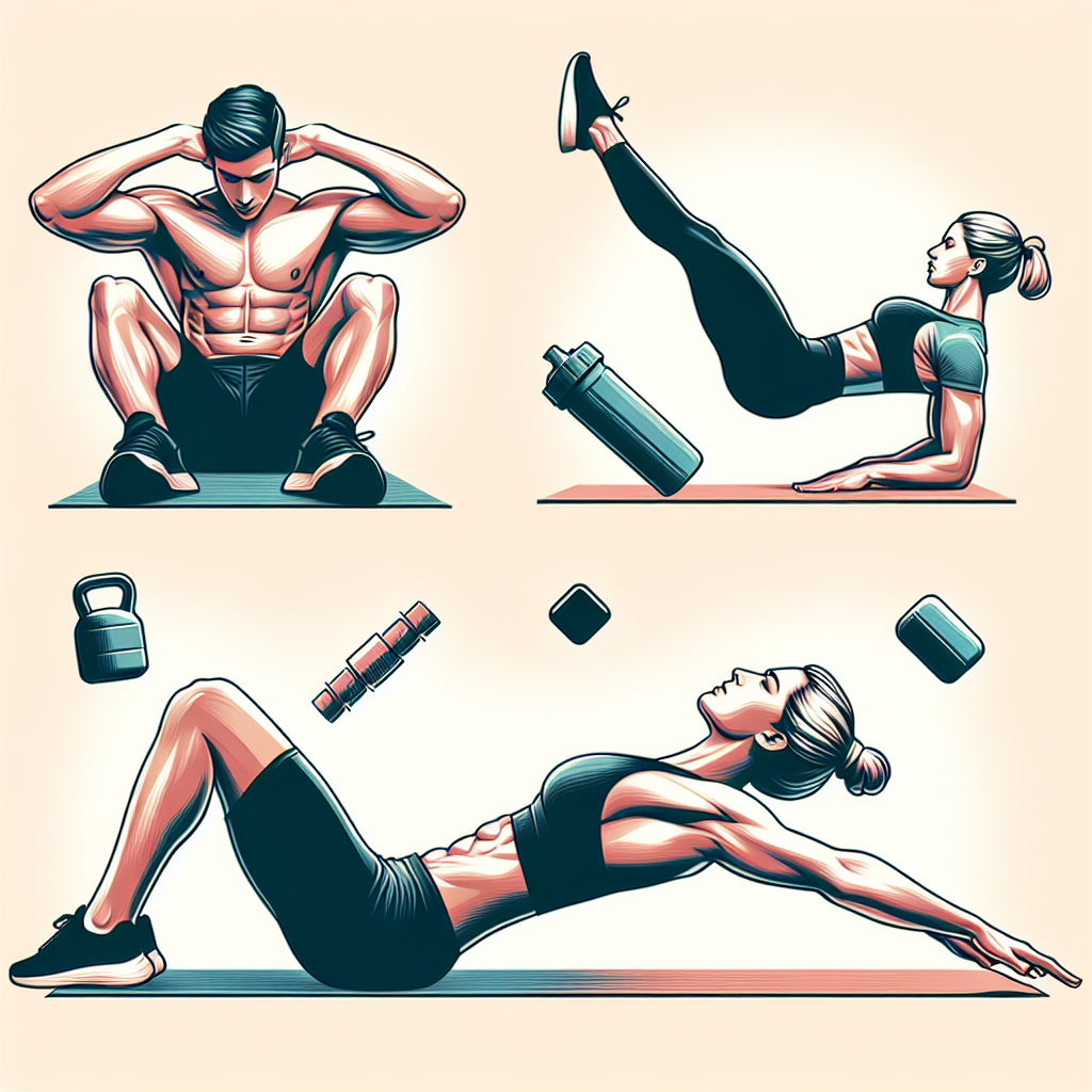 Ilustrace znázorňující téma: Fitness a zdraví