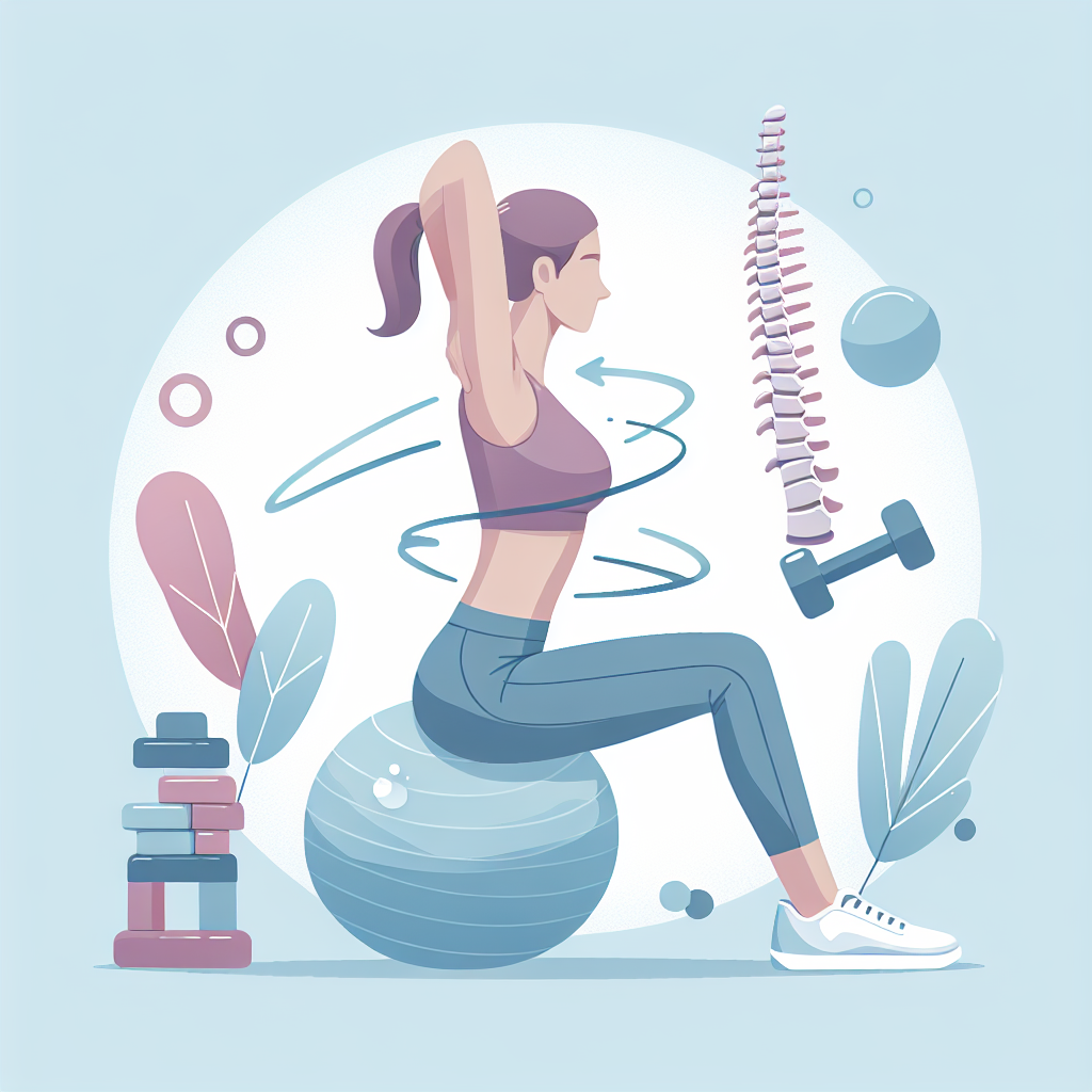 Ilustrace znázorňující téma: Zdraví a fitness