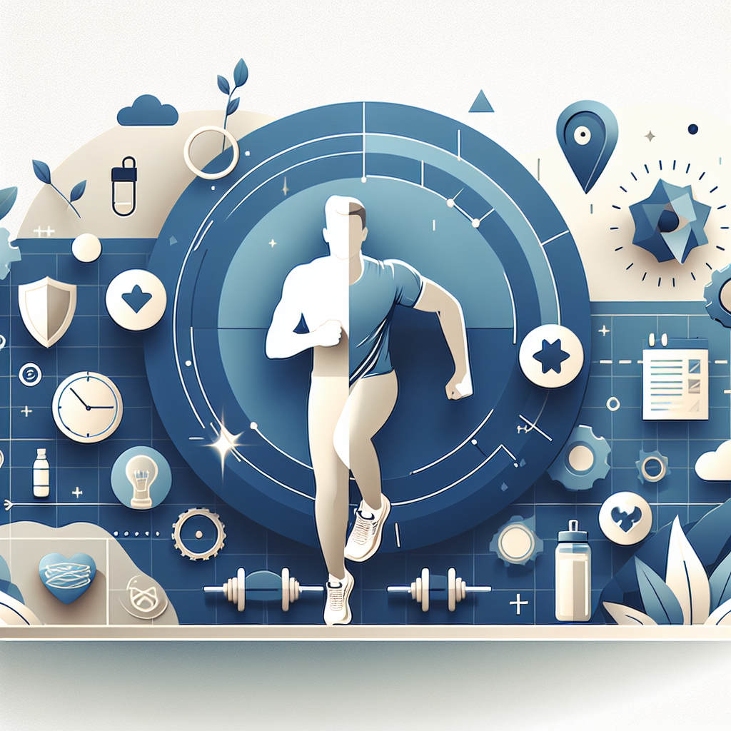 Ilustrace znázorňující téma: Zdraví a wellness