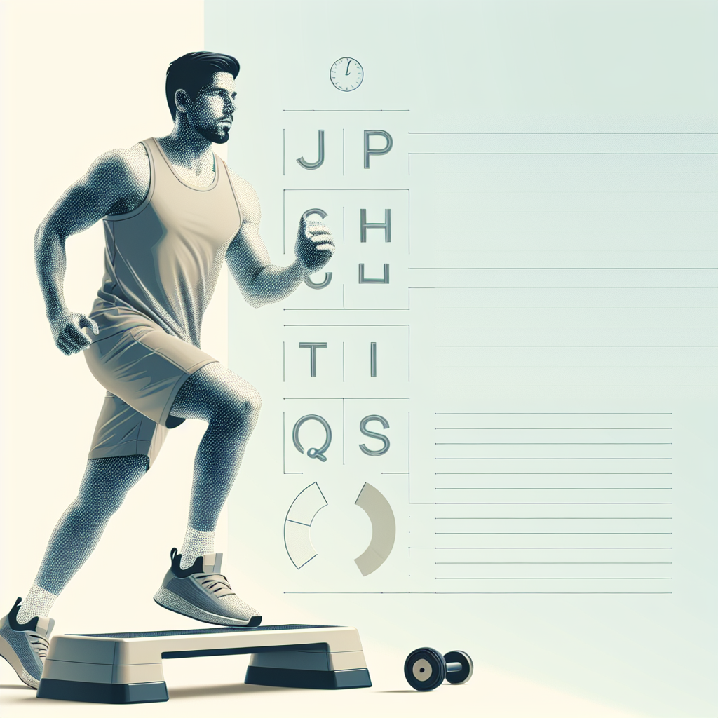 Ilustrace znázorňující téma: Cvičení a fitness