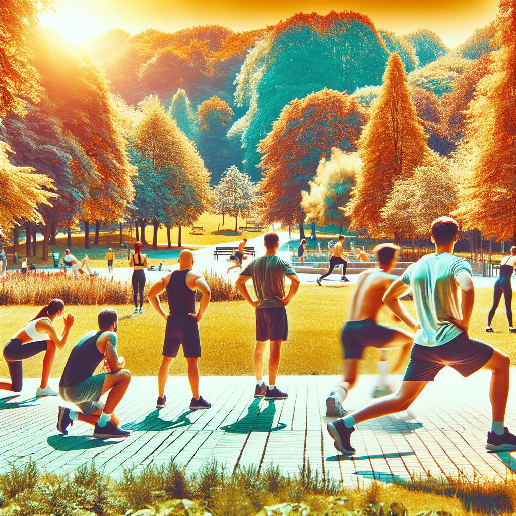Ilustrace znázorňující téma: Fitness a zdraví