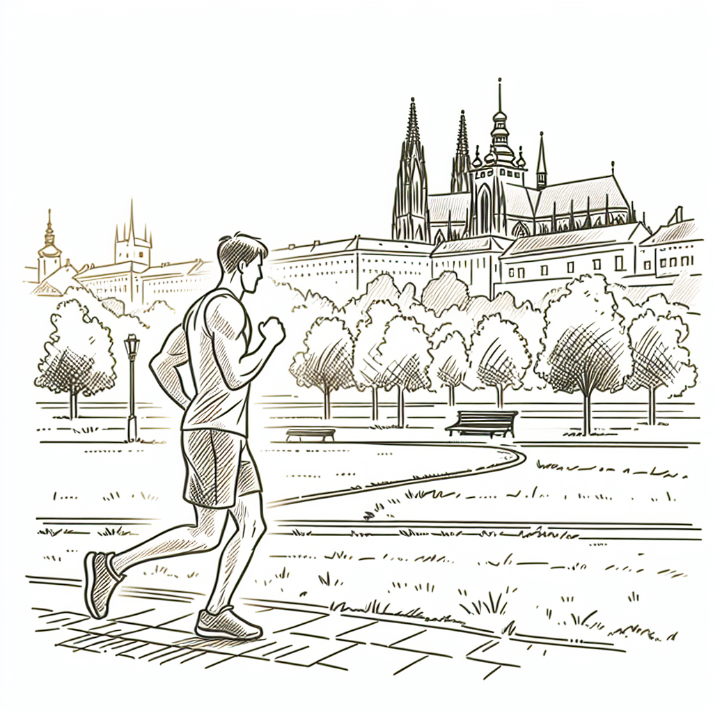 Ilustrace znázorňující téma: Cvičení a zdraví