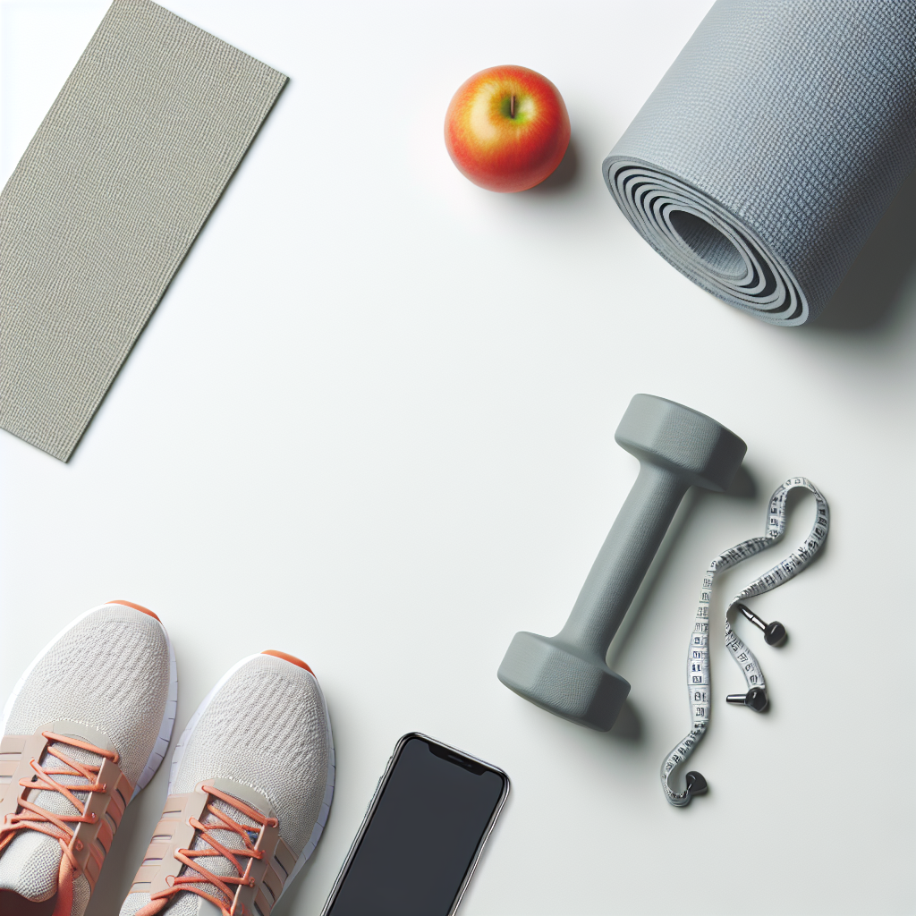 Ilustrace znázorňující téma: Zdraví a fitness