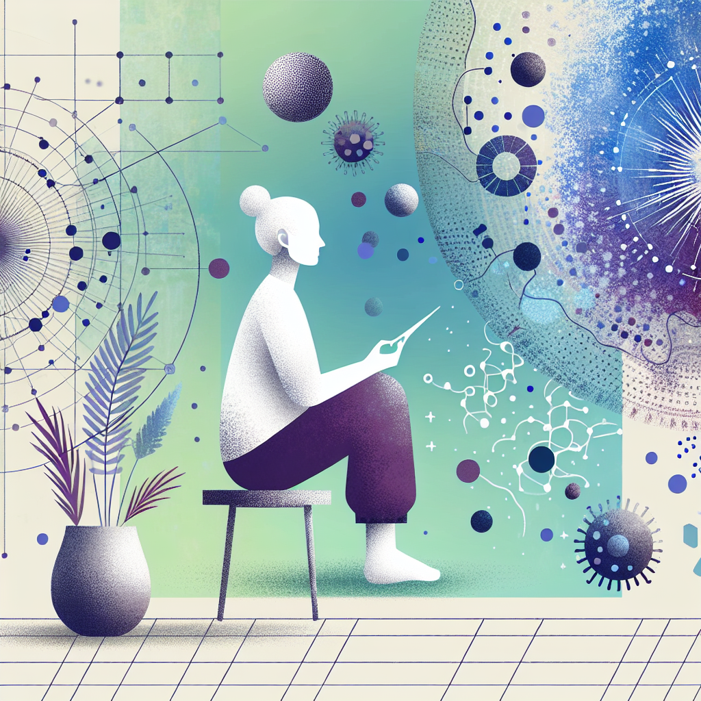 Ilustrace znázorňující téma: Zdraví a cvičení