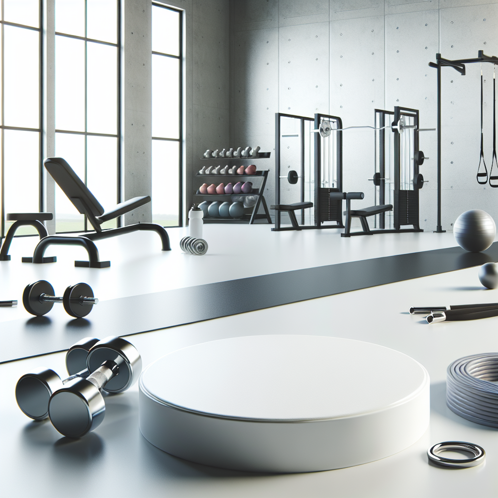 Ilustrace znázorňující téma: Cvičení a fitness