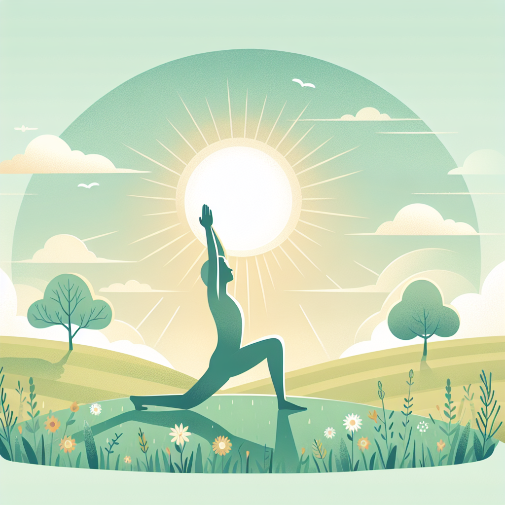 Ilustrace znázorňující téma: Cvičení a fitness