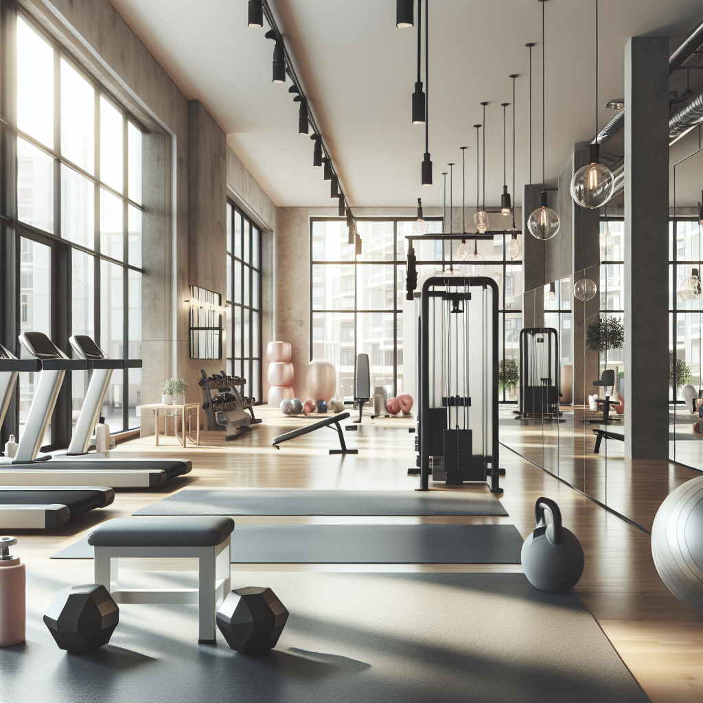 Ilustrace znázorňující téma: Cvičení a fitness