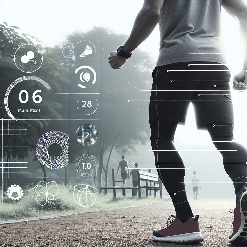 Ilustrace znázorňující téma: Zdraví a fitness