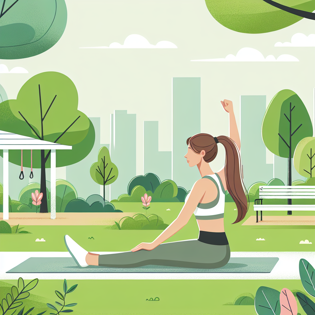 Ilustrace znázorňující téma: Zdraví a fitness