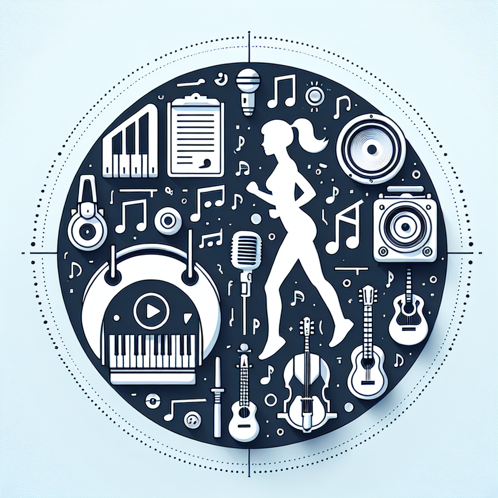 Ilustrace znázorňující téma: Cvičení a fitness