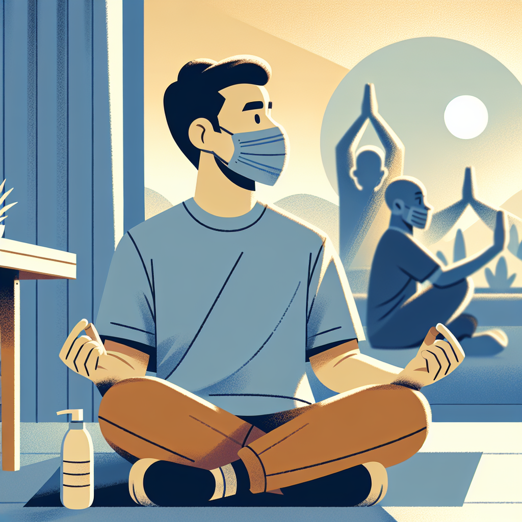 Ilustrace znázorňující téma: Zdraví a cvičení