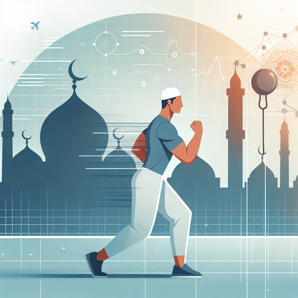 Ilustrace znázorňující téma: Zdraví a fitness