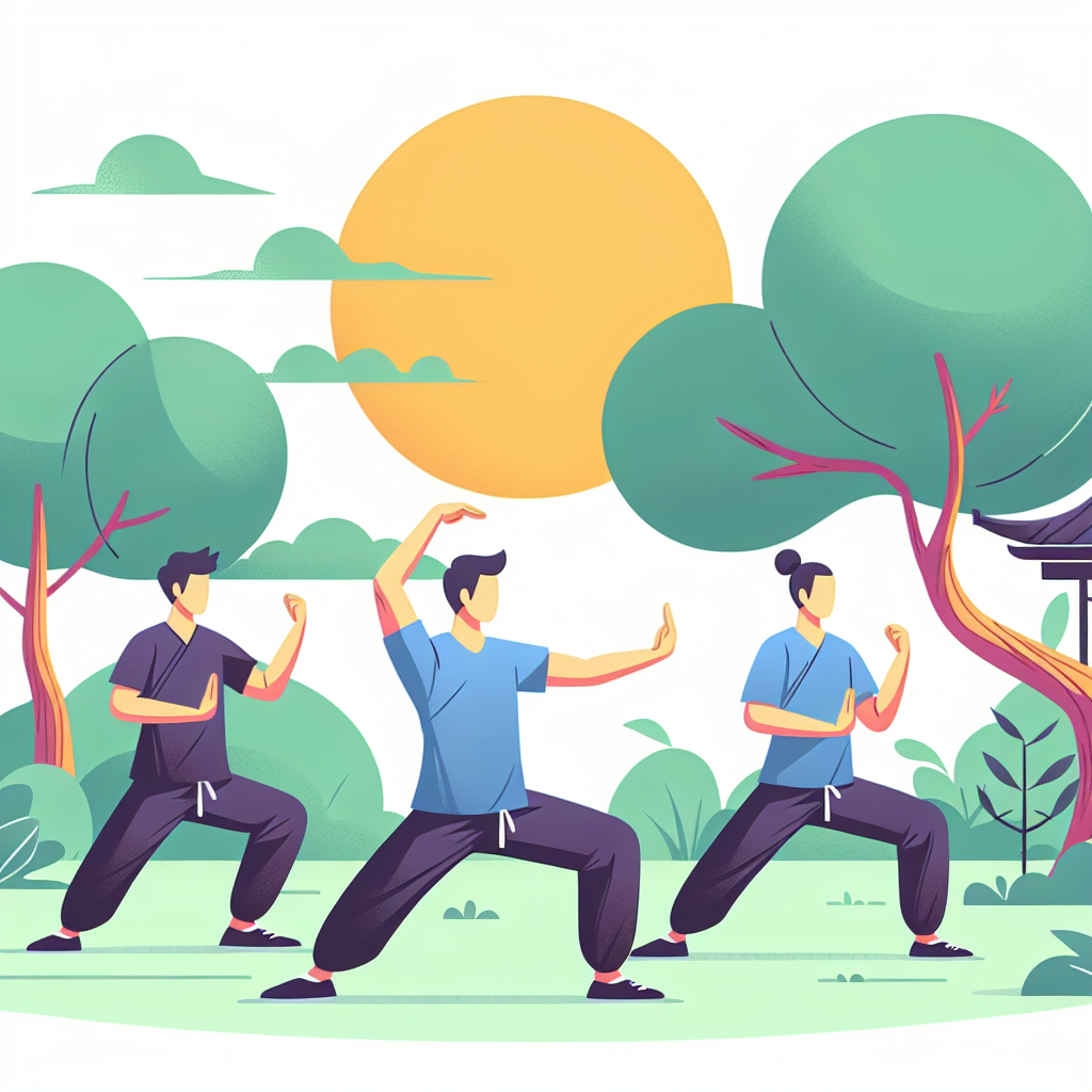 Ilustrace znázorňující téma: Cvičení a zdraví