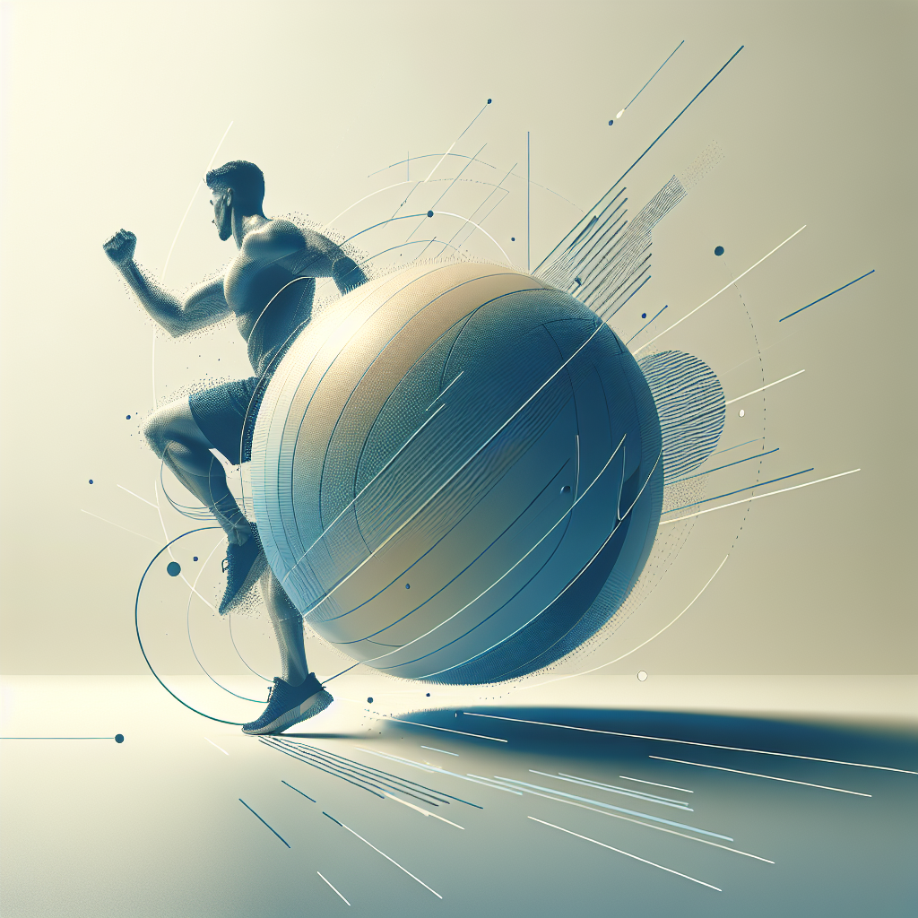 Ilustrace znázorňující téma: Cvičení a fitness
